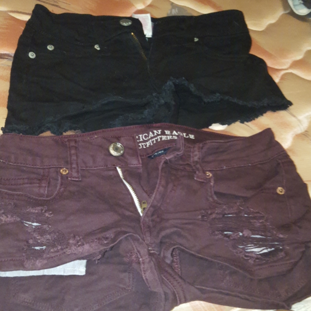 Two pars of shorts